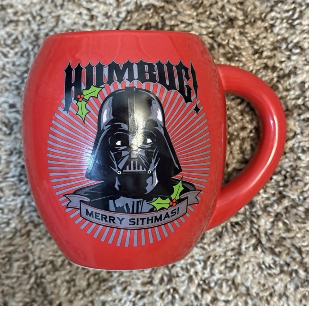 Vandor Star Wars Darth Vader Holiday Christmas 18 Oz Ceramic Coffee Mug Cup